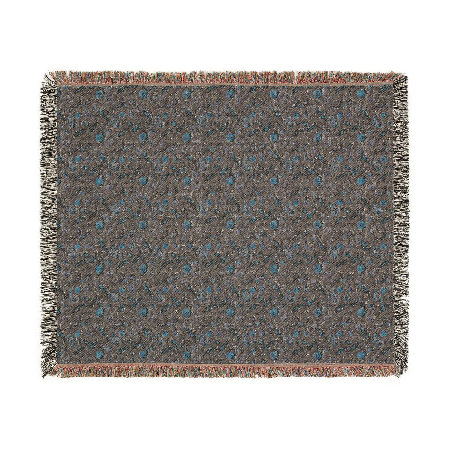 Cozy Floral Woven Blanket, Soft Throw for Home Decor, Ideal Gift for Birthdays, Housewarming, and Cozy Nights, Draping Accent, Stylish