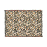 Cozy Floral Woven Blanket, Soft Throw for Home Decor, Ideal Gift for Birthdays, Housewarming, and Cozy Nights, Draping Accent, Stylish