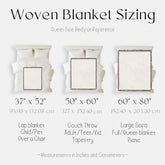 Floral Woven Blanket, Cozy Throw, Boho Home Decor, Perfect for Picnics, Gifts for Her, Warm Layer for All Seasons