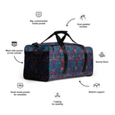 Stylish All-Over Print Travel Duffle Bag | Trendy, Spacious Weekender Bag for Travel & Sports | Perfect Gift for Her