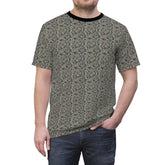 Elegant Patterned Unisex Tee - Stylish Everyday Wear, Casual T-Shirt, Unique Fashion Statement, Gift for Him/Her, Trendy Summer Top