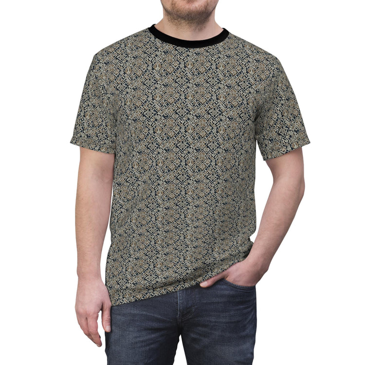 Elegant Patterned Unisex Tee - Stylish Everyday Wear, Casual T-Shirt, Unique Fashion Statement, Gift for Him/Her, Trendy Summer Top