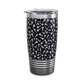 Seemless Keys Pattern Ringneck Tumbler - 20oz, Perfect Gift for Locksmith, Travel Mug, Concert Companion, Drinkware, Fun Design