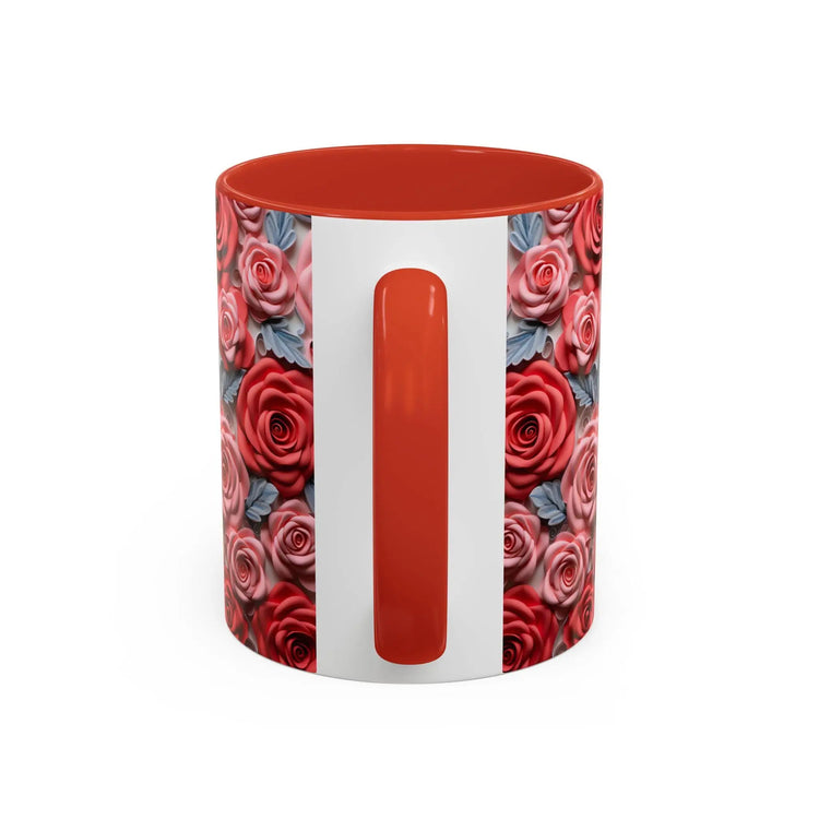 Romantic Floral Coffee Mug, Perfect Gift for Tea Lovers and Flower Enthusiasts, Great for Birthdays, Anniversaries, and Home Decor