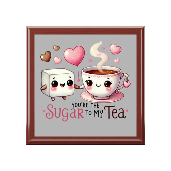 Cute Sugar to My Tea Jewelry Box, Valentine&