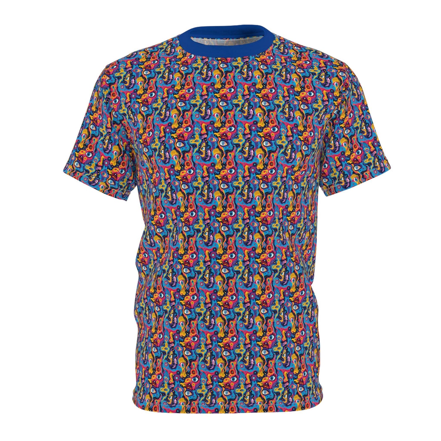 Vibrant Music-Themed Unisex Tee, Colorful Music Notes Shirt, Perfect for Musicians, Concerts, Festivals, Gifts for Music Lovers, Everyday