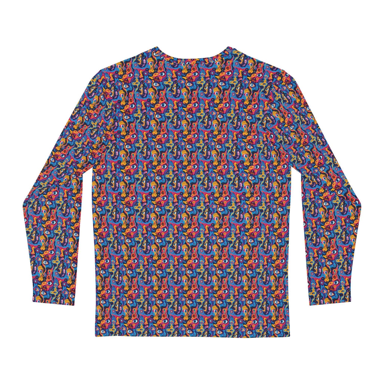 Vibrant Artistic Long Sleeve Shirt - Perfect for Musicians, Festivals, Gift, Casual Wear, Concerts, Parties