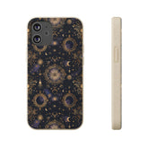 Celestial Biodegradable Phone Cases | Eco-Friendly, Astrology Design, Sustainable Gift, Nature Lovers, Zodiac Decor, Unique Cases