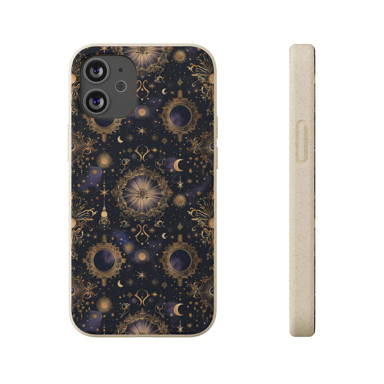 Celestial Biodegradable Phone Cases | Eco-Friendly, Astrology Design, Sustainable Gift, Nature Lovers, Zodiac Decor, Unique Cases