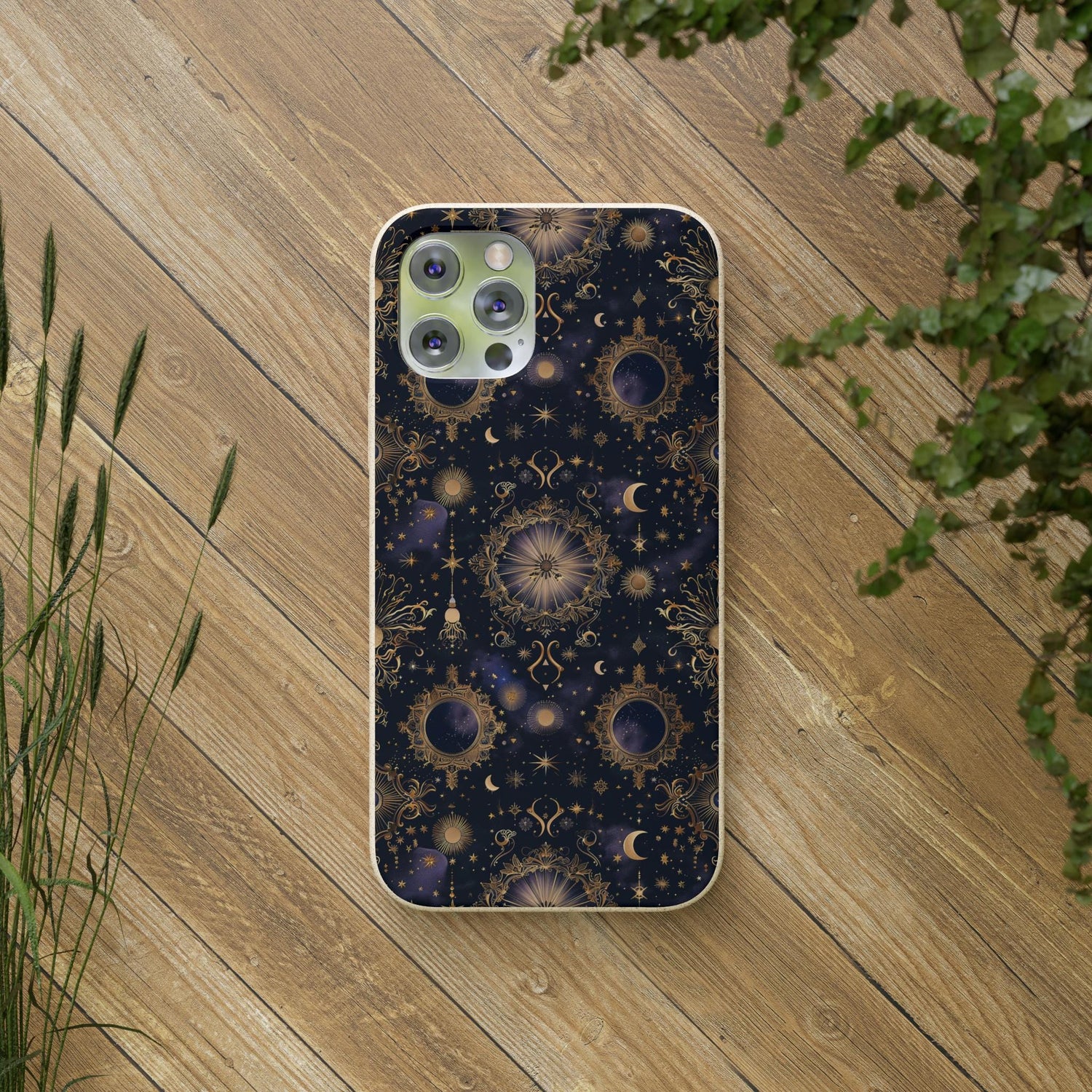 Celestial Biodegradable Phone Cases | Eco-Friendly, Astrology Design, Sustainable Gift, Nature Lovers, Zodiac Decor, Unique Cases