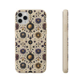 Celestial Biodegradable Phone Case - Eco-Friendly, Floral Design, Sustainable Gift, Perfect for Nature Lovers, Unique Phone Accessory