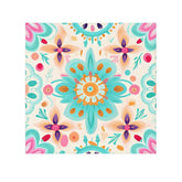 Vibrant Floral Face Towel, Bohemian Hand Towel, Bathroom Decor, Spa Gift, Beach Towel, Eco-friendly Washcloth