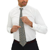 Geometric Pattern Necktie, Stylish Men&