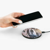 Elegant Floral Wireless Charger - Perfect for Weddings, Home Decor, Gifts, Charging Station, Tech Accessories