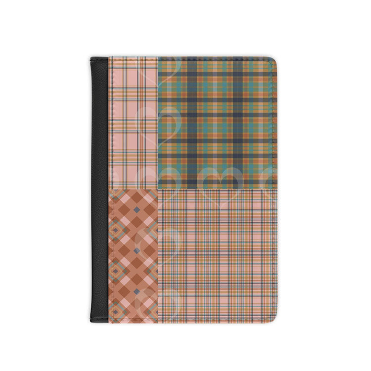 Checkered Passport Cover, Travel Accessories, Cute Passport Holder, Passport Wallet, Gifts for Travelers