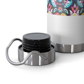 Vibrant Floral Insulated Water Bottle, Stylish Travel Mug, Eco-Friendly Hydration, Gift for Nature Lovers, Summer Picnics, Colorful Outdoor