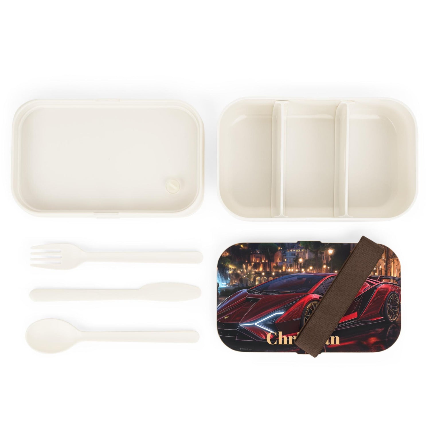 Personalized Bento Lunch Box for Boys, Custom Kids Lunch Container, Car Design Lunch Box, Perfect for School, Back to School Gift,