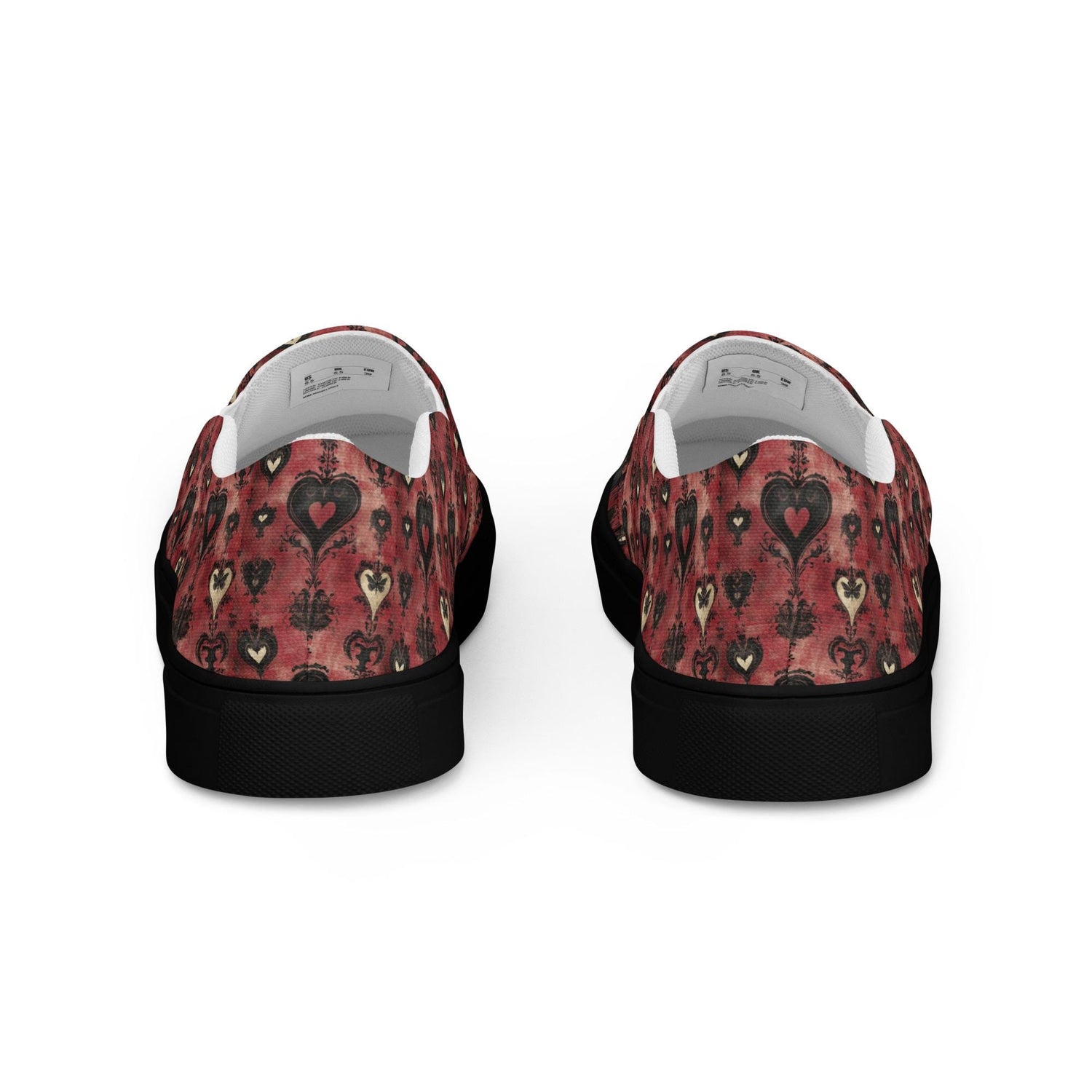Women’s Floral Print Slip-On Canvas Shoes | Comfortable & Stylish Everyday Flats | Casual Slip-Ons with Vibrant Floral Pattern
