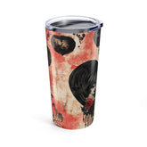 Gothic Rose Tumbler 20oz - Unique Floral Travel Mug, Perfect Gift for Coffee Lovers, Valentine&