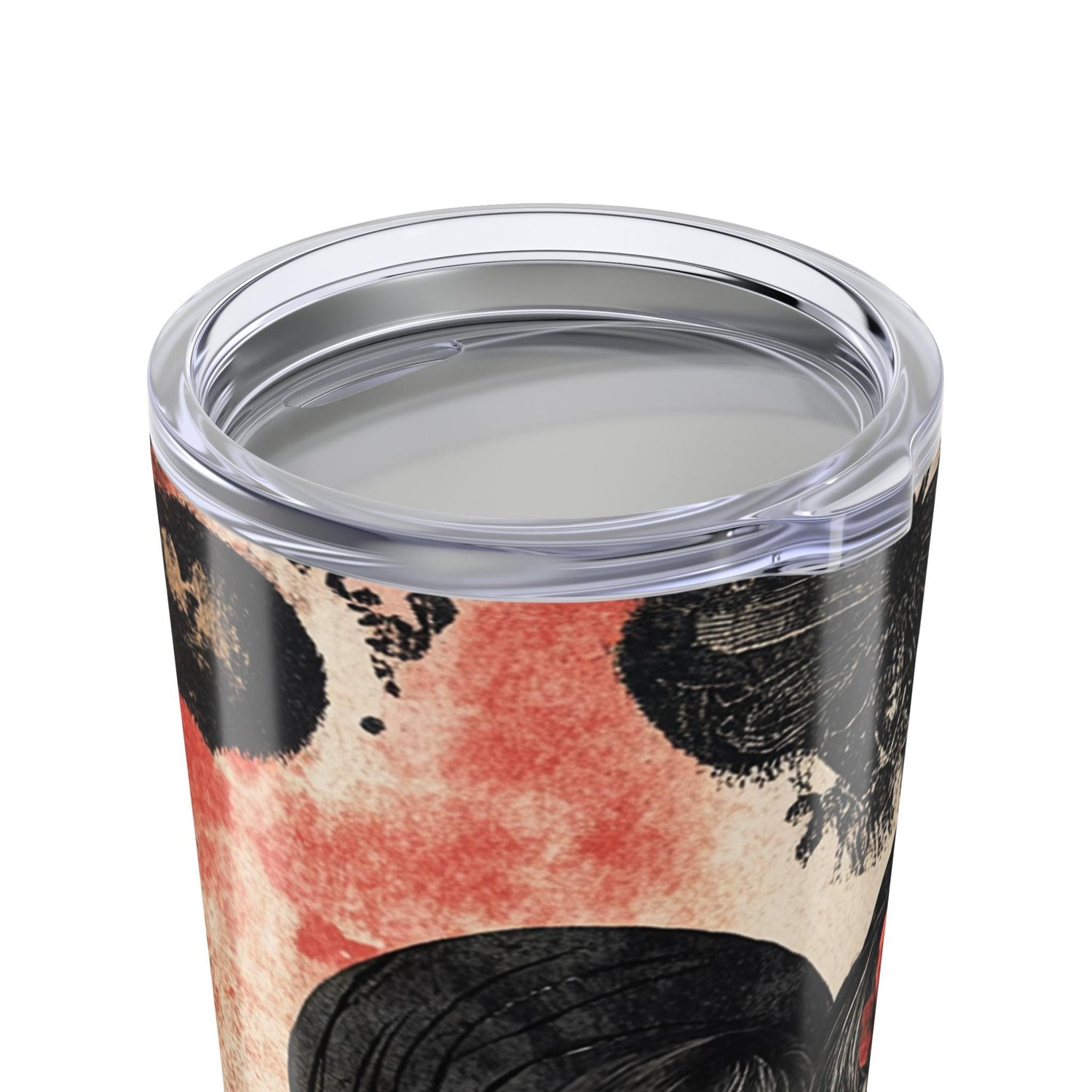 Gothic Rose Tumbler 20oz - Unique Floral Travel Mug, Perfect Gift for Coffee Lovers, Valentine&
