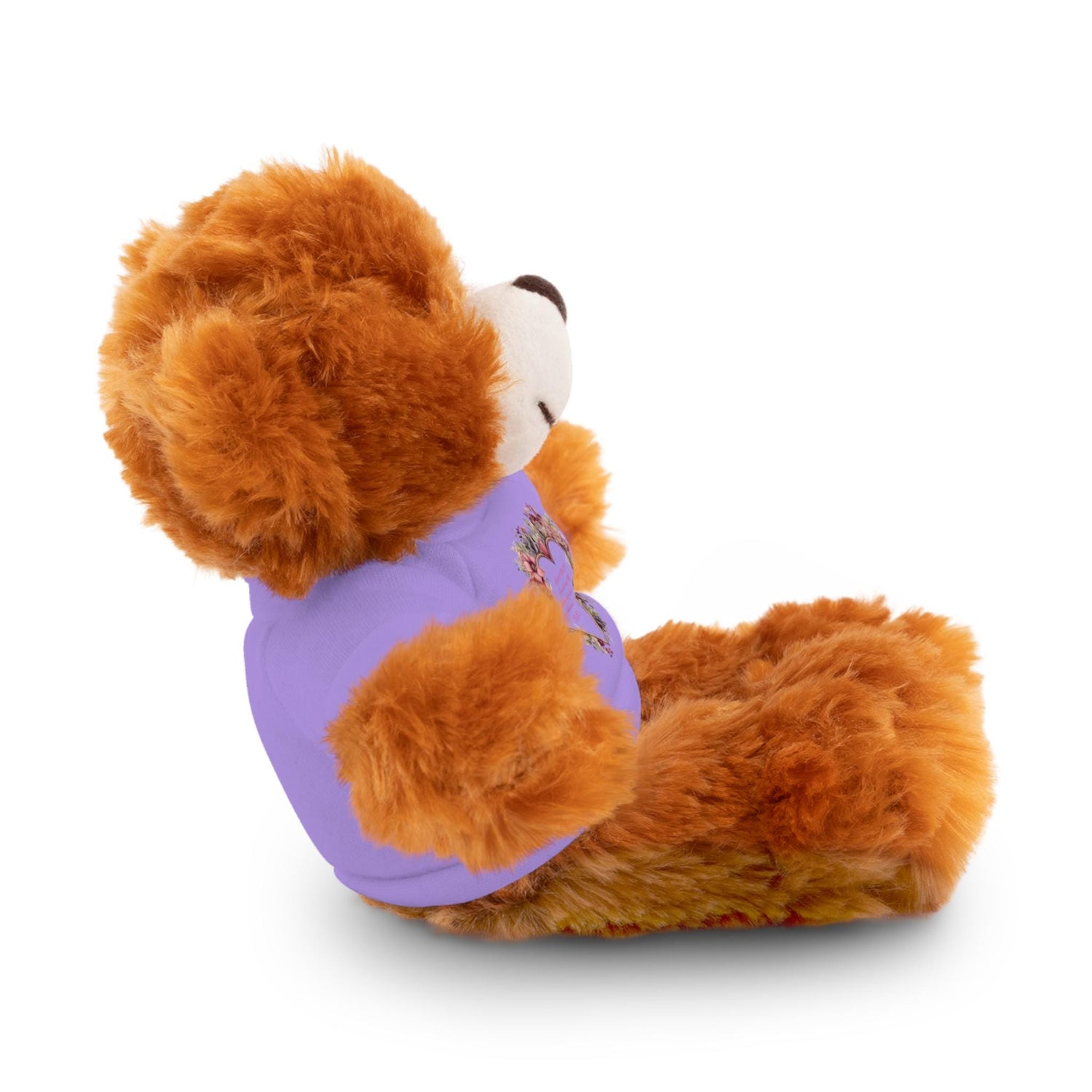 Cuddly Stuffed Animal with Custom Tee | Perfect Gift for Kids, Birthdays, Baby Showers, or Just Because, Adorable Plush Bear, Personalized
