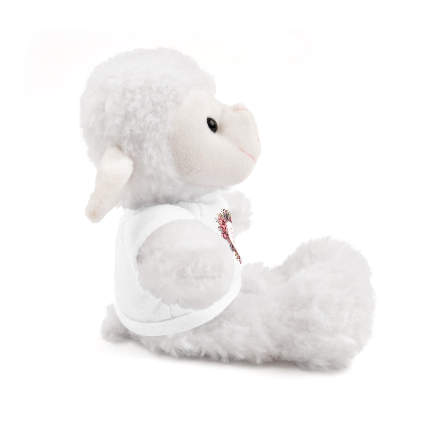 Adorable Stuffed Animal with Heart Tee - Perfect Gift for Kids, Baby Showers, Birthdays, and Holidays