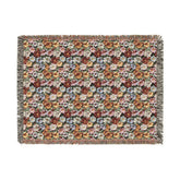 Floral Woven Blanket, Cozy Throw, Boho Home Decor, Perfect for Picnics, Gifts for Her, Warm Layer for All Seasons