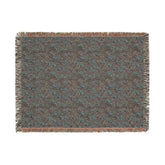 Floral Woven Blanket, Cozy Throw, Boho Home Decor, Perfect for Picnics, Gifts for Her, Warm Layer for All Seasons