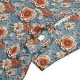 Stunning All-Over Floral 3D Print Long Sleeve Midi Dress – Elegance Meets Style All-over pattern casual fun dress