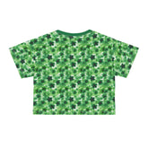 Lucky Clover Crop Tee - St. Patrick&