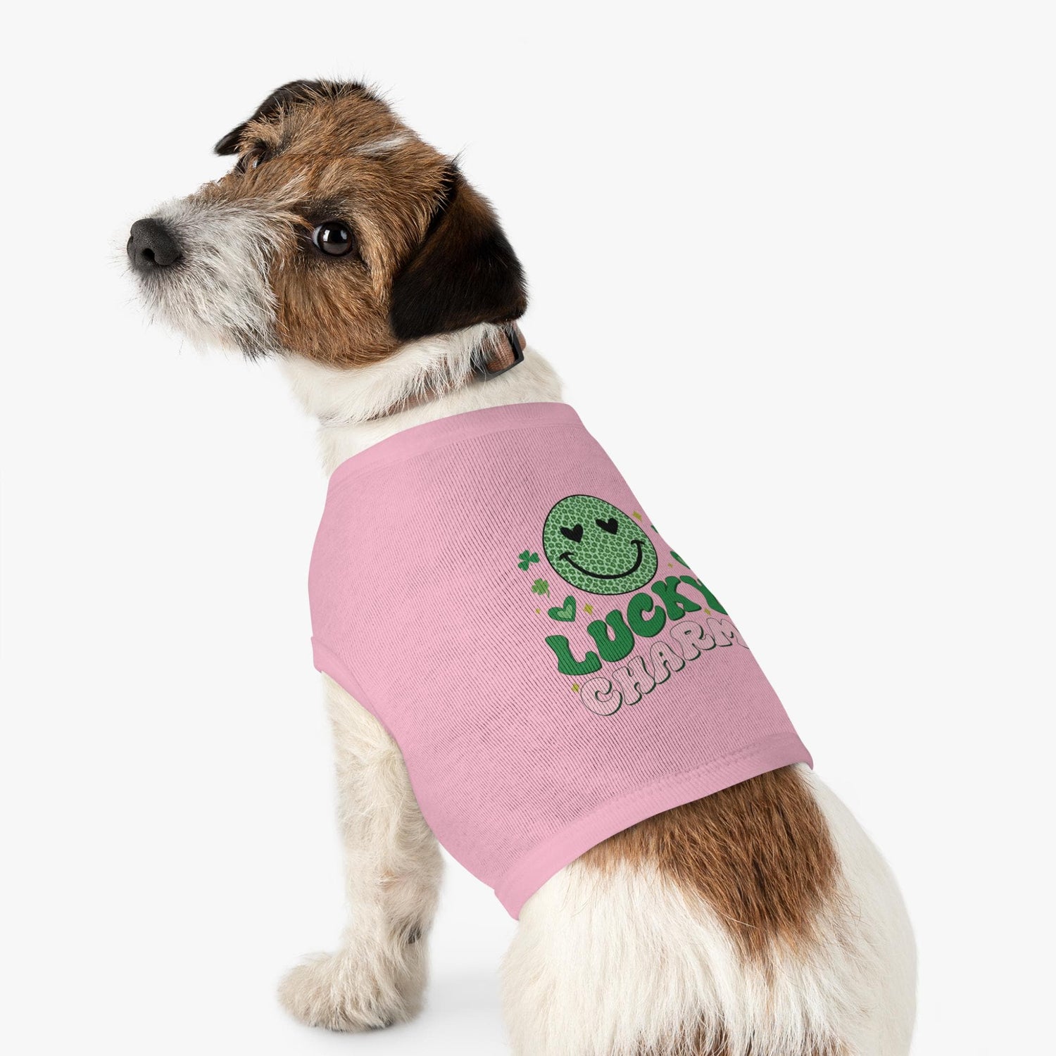 Lucky Charm Pet Tank Top, Dog Shirt, Cat Apparel, Cute Pet Clothing, St. Patrick&