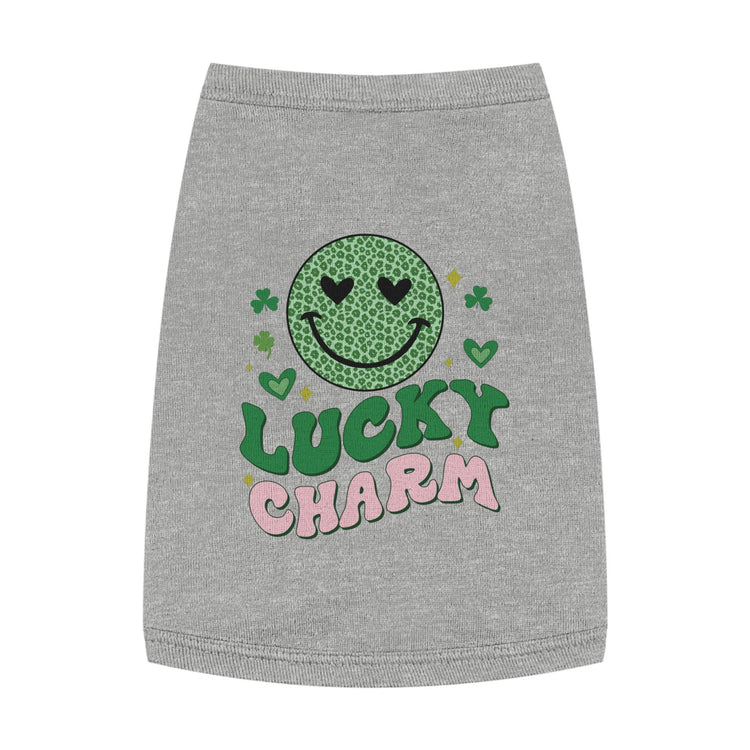Lucky Charm Pet Tank Top, Dog Shirt, Cat Apparel, Cute Pet Clothing, St. Patrick&