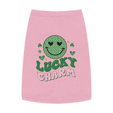 Lucky Charm Pet Tank Top, Dog Shirt, Cat Apparel, Cute Pet Clothing, St. Patrick&