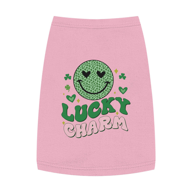 Lucky Charm Pet Tank Top, Dog Shirt, Cat Apparel, Cute Pet Clothing, St. Patrick&