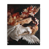 Angelic Sisters Puzzle 120/252/500-Piece Art Jigsaw, Beautiful Decor for Relaxation, Gift for Art Lovers, Meditation Activity