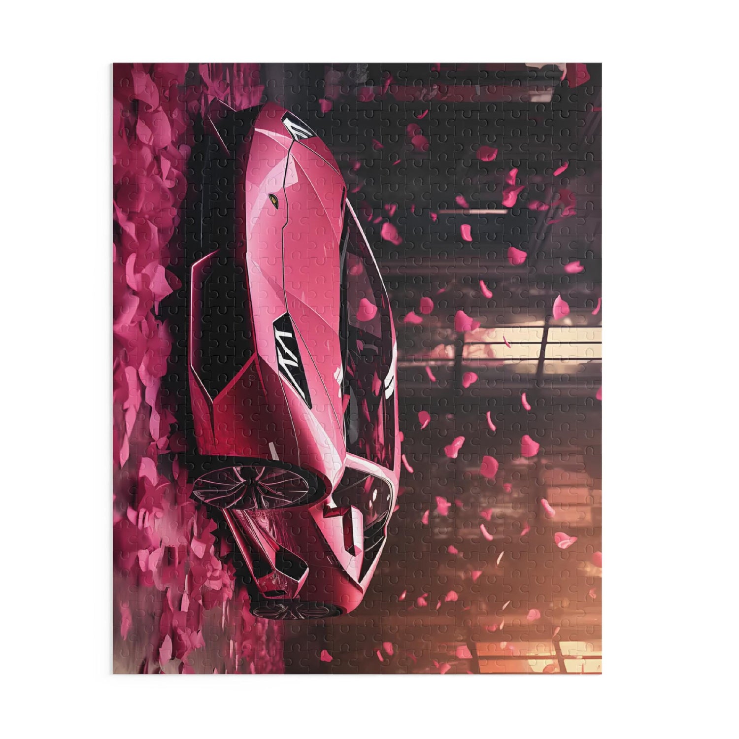 Luxury Sports Car Puzzle - Perfect Gift for Car Lovers, Romantic Date Night Activity, Home Decor, Family Game Night, and Birthday Surprise