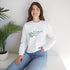 Lucky Clover Sweatshirt - Cozy Unisex Crewneck for St. Patrick&