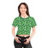 Lucky Clover Crop Tee - St. Patrick&