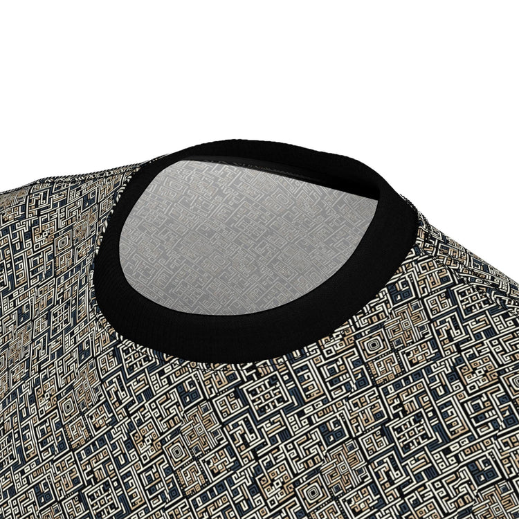 Elegant Patterned Unisex Tee - Stylish Everyday Wear, Casual T-Shirt, Unique Fashion Statement, Gift for Him/Her, Trendy Summer Top