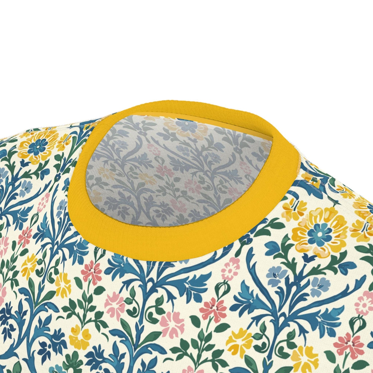 Floral Pattern Unisex Tee, Summer Wear, Gift for Her, Casual Outfit, Eco-Friendly Fashion, Customizable Shirt