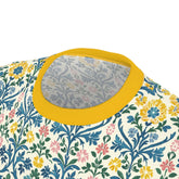 Floral Pattern Unisex Tee, Summer Wear, Gift for Her, Casual Outfit, Eco-Friendly Fashion, Customizable Shirt