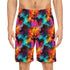 Vibrant 3D Dimmensional Dye Basketball Shorts, Activewear for Sports Lovers, Summer Shorts, Beachwear, Festival Outfit