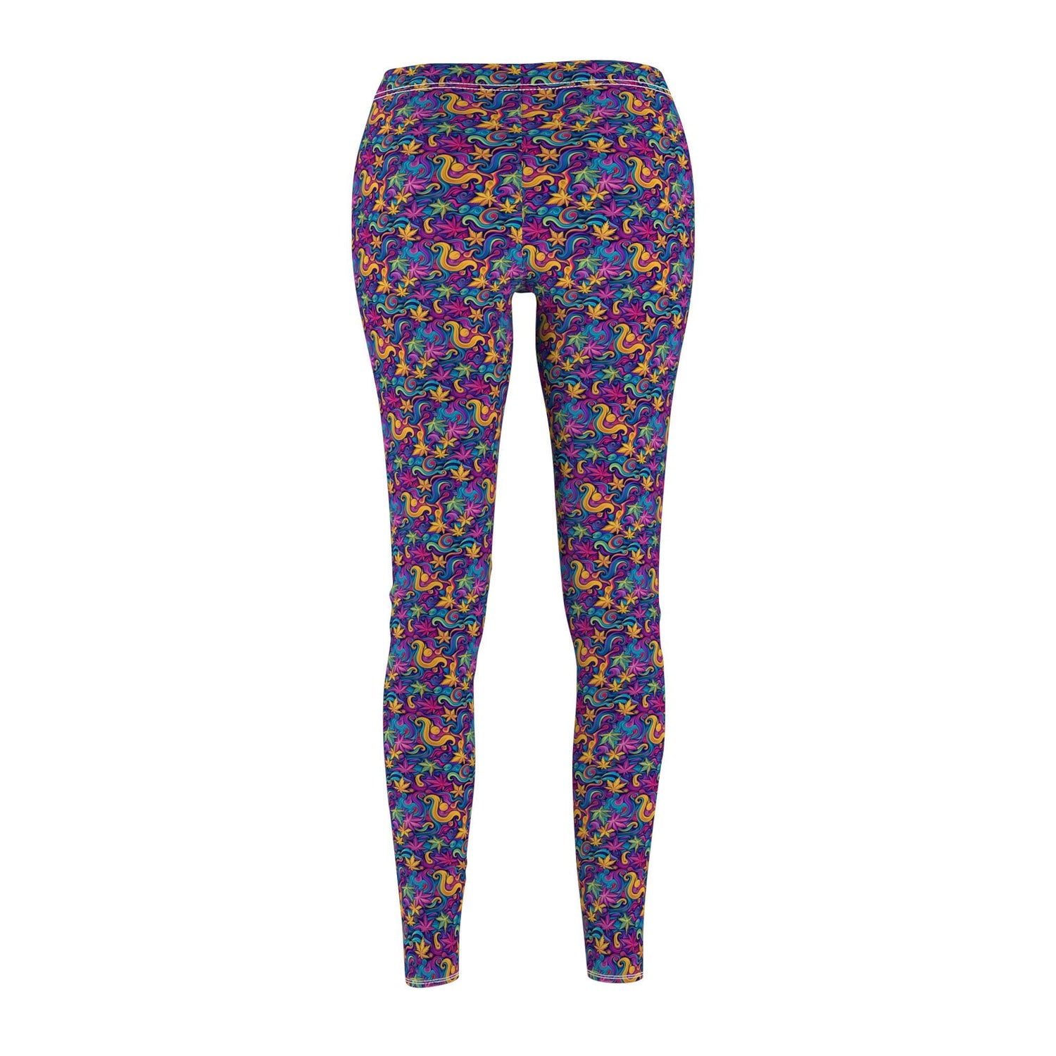 Vibrant Patterned Casual Leggings for Women, Fashion Leggings, Comfortable Wear, Activewear, Yoga Pants, Colorful Outfit