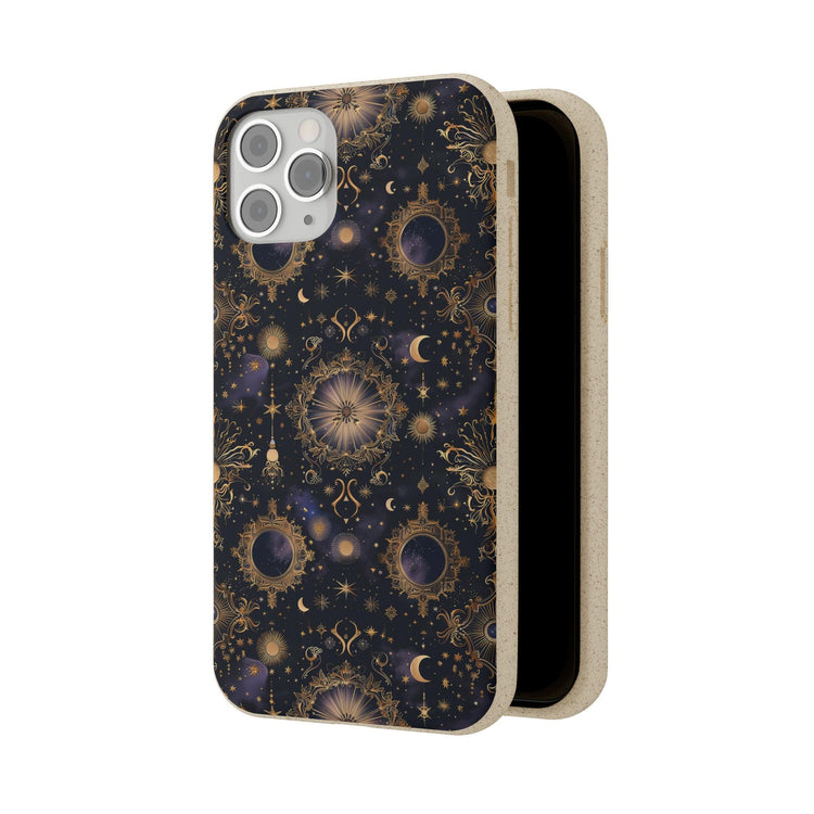 Celestial Biodegradable Phone Cases | Eco-Friendly, Astrology Design, Sustainable Gift, Nature Lovers, Zodiac Decor, Unique Cases