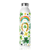 Sleek St. Patricks Day Water Bottle | Stylish Hydration, Fitness Gift, Modern Design, Trendy Drinkware, Eco-friendly Bottle