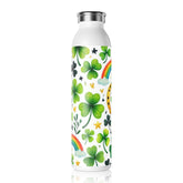 Sleek St. Patricks Day Water Bottle | Stylish Hydration, Fitness Gift, Modern Design, Trendy Drinkware, Eco-friendly Bottle