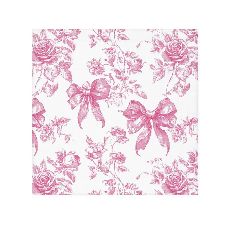 Floral Face Towel - Vintage Rose Pink Decor, Elegant Guest Towels, Bathroom Accessory, Bridal Shower Gift, Spa Towels, Home Decor