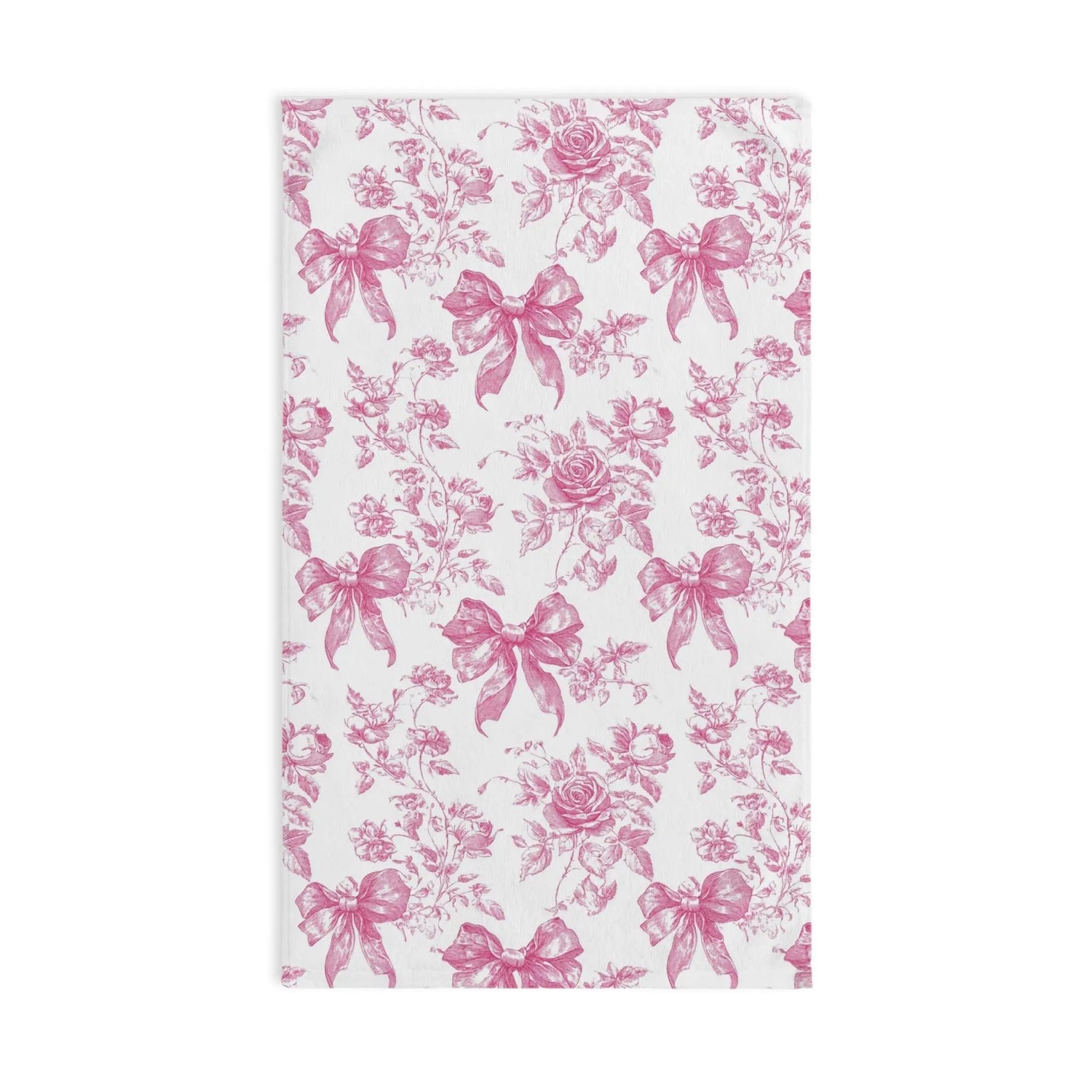 Vintage Floral Hand Towel - Romantic Kitchen Decor, Gift for Her, Bridal Shower, Home Essentials, Kitchen Towel