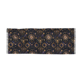 Celestial Light Scarf - Boho Infinity Scarf, Cozy Wrap, Astrology Gift, Lightweight Shawl, Festival Accessory, Elegant Neckwear