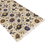 Floral Light Scarf | Boho Chic Accessory for Women | Spring Fashion, Gift for Her, Everyday Wear, Festival Style, Gardening